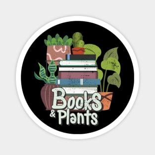 Books and plants Magnet